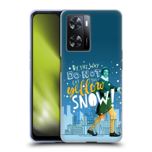 Elf Movie Graphics 2 Yellow Snow Soft Gel Case for OPPO A57s