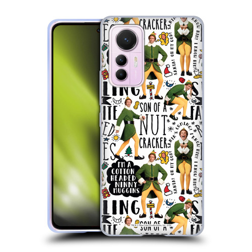 Elf Movie Graphics 2 Buddy Pattern Soft Gel Case for Xiaomi 12 Lite