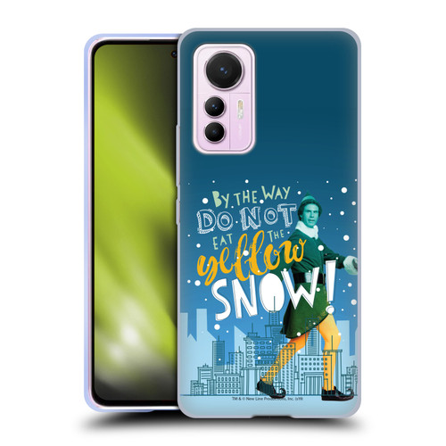 Elf Movie Graphics 2 Yellow Snow Soft Gel Case for Xiaomi 12 Lite