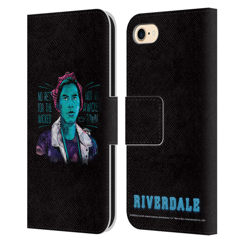 Riverdale Art Jughead Jones Leather Book Wallet Case Cover For Apple iPhone 7 / 8 / SE 2020 & 2022