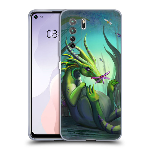 Rose Khan Dragons Baby Green Soft Gel Case for Huawei Nova 7 SE/P40 Lite 5G