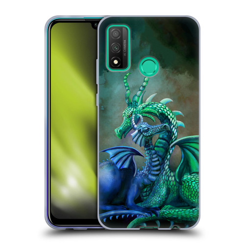 Rose Khan Dragons Green And Blue Soft Gel Case for Huawei P Smart (2020)