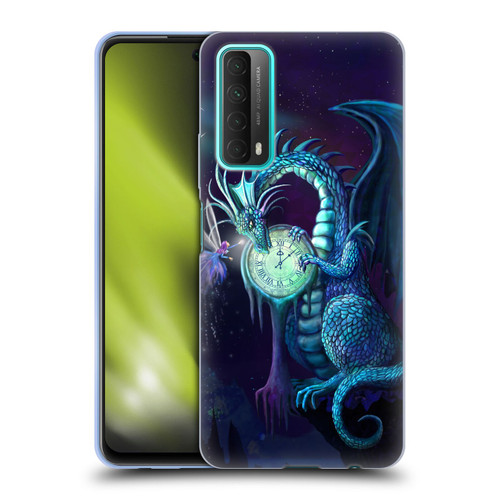 Rose Khan Dragons Blue Time Soft Gel Case for Huawei P Smart (2021)