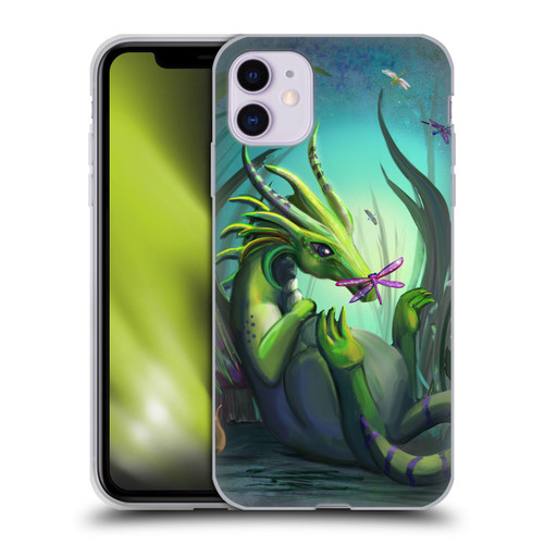Rose Khan Dragons Baby Green Soft Gel Case for Apple iPhone 11