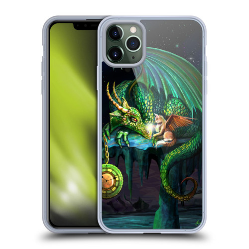 Rose Khan Dragons Green Time Soft Gel Case for Apple iPhone 11 Pro Max