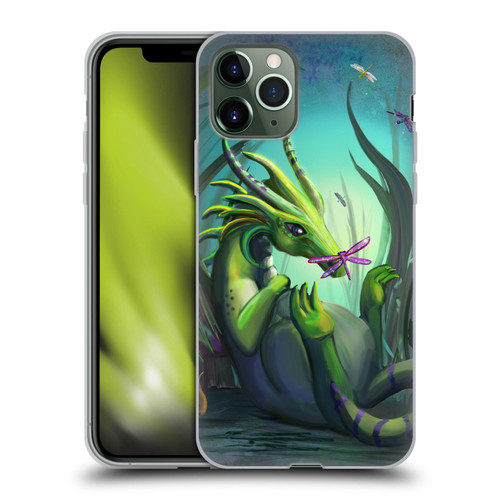 Rose Khan Dragons Baby Green Soft Gel Case for Apple iPhone 11 Pro