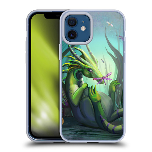 Rose Khan Dragons Baby Green Soft Gel Case for Apple iPhone 12 / iPhone 12 Pro