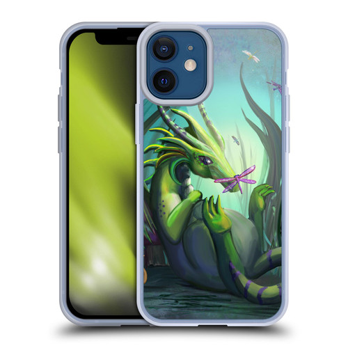 Rose Khan Dragons Baby Green Soft Gel Case for Apple iPhone 12 Mini