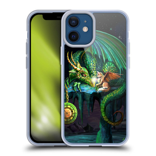 Rose Khan Dragons Green Time Soft Gel Case for Apple iPhone 12 Mini