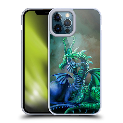 Rose Khan Dragons Green And Blue Soft Gel Case for Apple iPhone 12 Pro Max