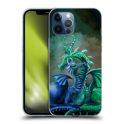 Rose Khan Dragons Green And Blue Soft Gel Case for Apple iPhone 12 Pro Max