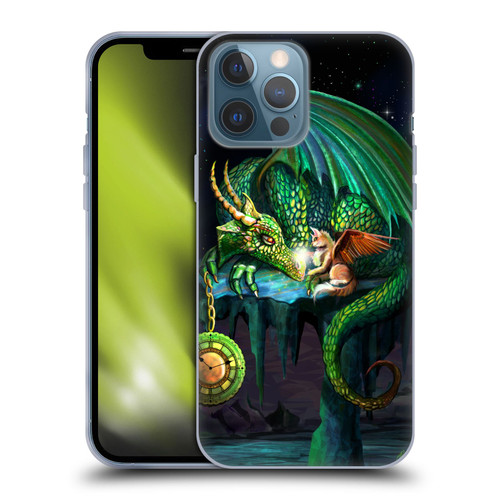 Rose Khan Dragons Green Time Soft Gel Case for Apple iPhone 13 Pro Max