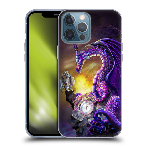 Rose Khan Dragons Purple Time Soft Gel Case for Apple iPhone 13 Pro Max