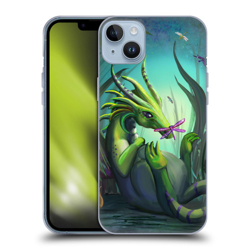 Rose Khan Dragons Baby Green Soft Gel Case for Apple iPhone 14 Plus