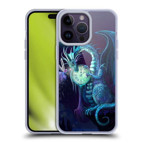 Rose Khan Dragons Blue Time Soft Gel Case for Apple iPhone 14 Pro Max
