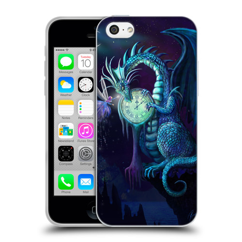 Rose Khan Dragons Blue Time Soft Gel Case for Apple iPhone 5c