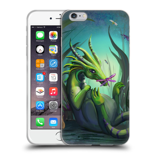 Rose Khan Dragons Baby Green Soft Gel Case for Apple iPhone 6 Plus / iPhone 6s Plus