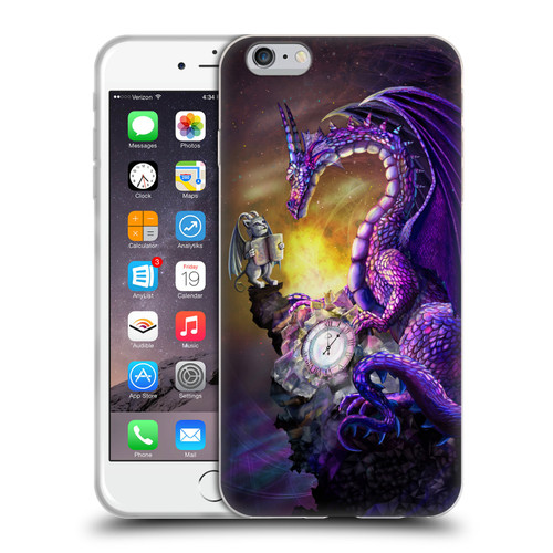 Rose Khan Dragons Purple Time Soft Gel Case for Apple iPhone 6 Plus / iPhone 6s Plus