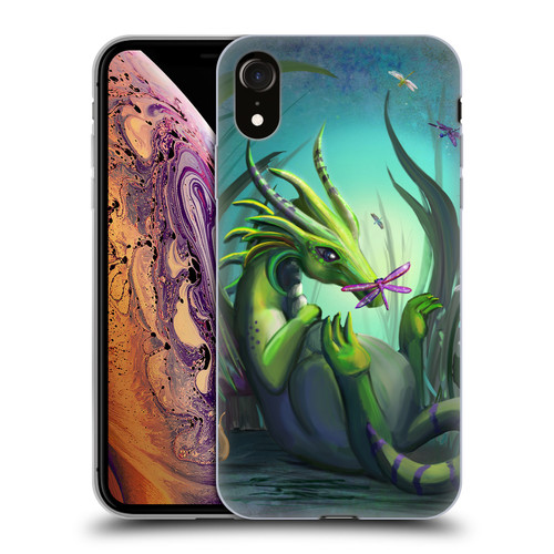 Rose Khan Dragons Baby Green Soft Gel Case for Apple iPhone XR