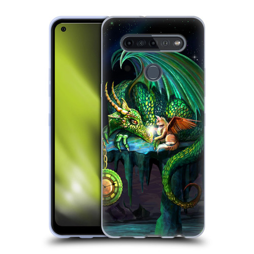 Rose Khan Dragons Green Time Soft Gel Case for LG K51S