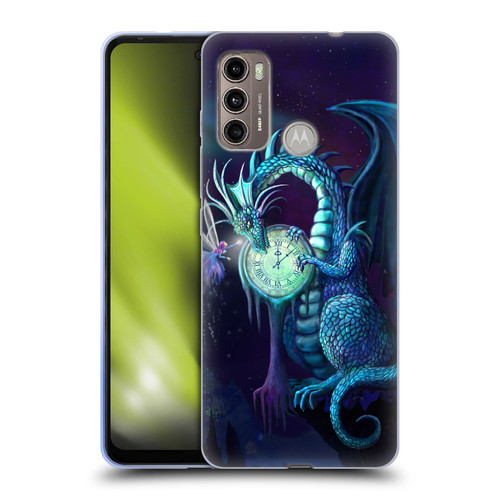 Rose Khan Dragons Blue Time Soft Gel Case for Motorola Moto G60 / Moto G40 Fusion