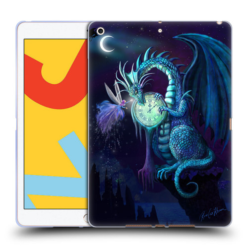Rose Khan Dragons Blue Time Soft Gel Case for Apple iPad 10.2 2019/2020/2021