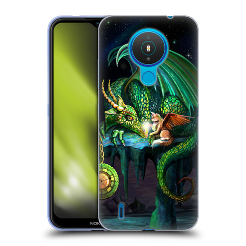 Rose Khan Dragons Green Time Soft Gel Case for Nokia 1.4