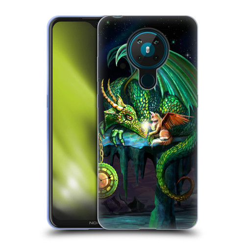 Rose Khan Dragons Green Time Soft Gel Case for Nokia 5.3