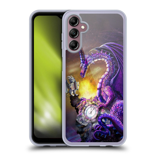 Rose Khan Dragons Purple Time Soft Gel Case for Samsung Galaxy A14 5G