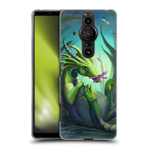 Rose Khan Dragons Baby Green Soft Gel Case for Sony Xperia Pro-I