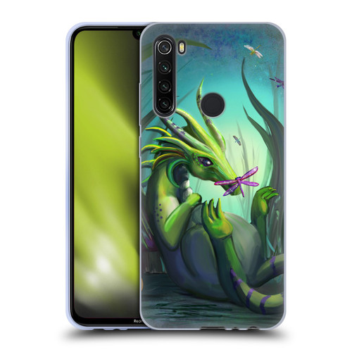 Rose Khan Dragons Baby Green Soft Gel Case for Xiaomi Redmi Note 8T