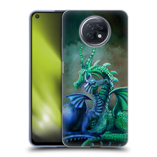 Rose Khan Dragons Green And Blue Soft Gel Case for Xiaomi Redmi Note 9T 5G