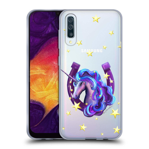 Rose Khan Unicorn Horseshoe Stars Soft Gel Case for Samsung Galaxy A50/A30s (2019)