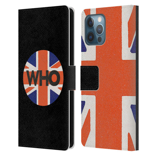 The Who 2019 Album UJ Circle Leather Book Wallet Case Cover For Apple iPhone 12 Pro Max