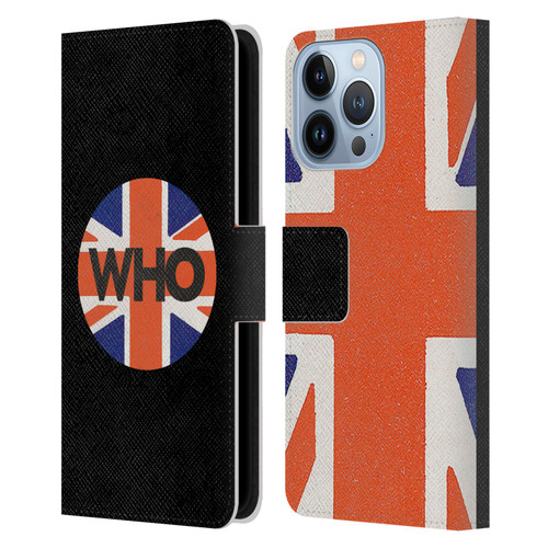 The Who 2019 Album UJ Circle Leather Book Wallet Case Cover For Apple iPhone 13 Pro