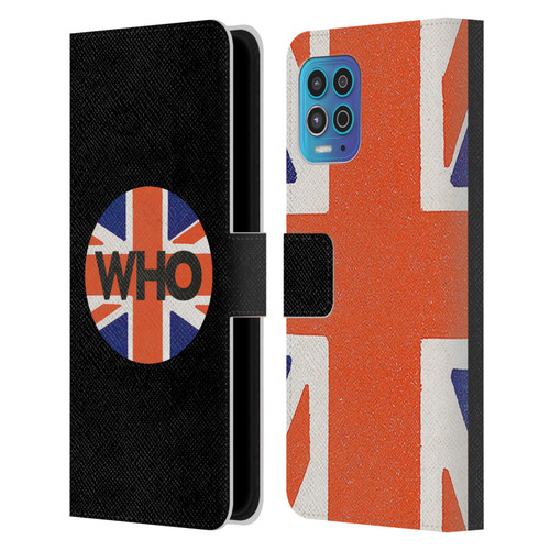 The Who 2019 Album UJ Circle Leather Book Wallet Case Cover For Motorola Moto G100