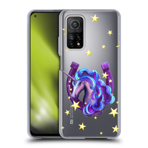 Rose Khan Unicorn Horseshoe Stars Soft Gel Case for Xiaomi Mi 10T 5G