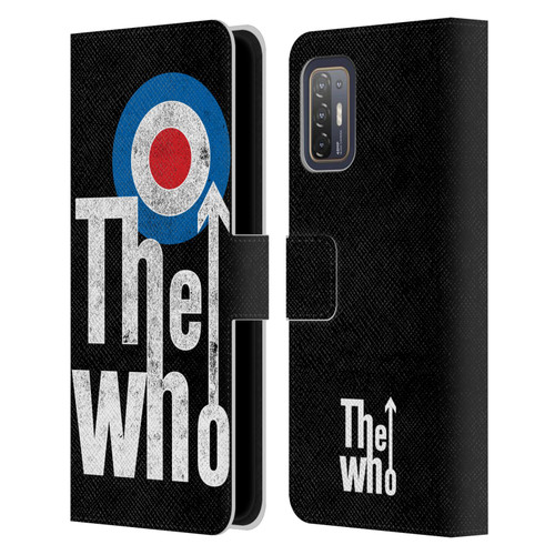 The Who Band Art Classic Target Logo Leather Book Wallet Case Cover For HTC Desire 21 Pro 5G