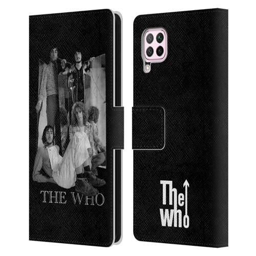 The Who Band Art Mirror Mono Distress Leather Book Wallet Case Cover For Huawei Nova 6 SE / P40 Lite