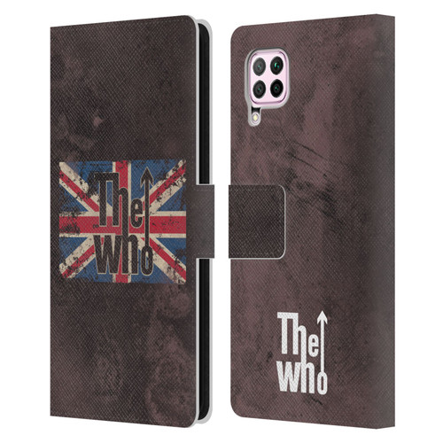 The Who Band Art Union Jack Distressed Look Leather Book Wallet Case Cover For Huawei Nova 6 SE / P40 Lite