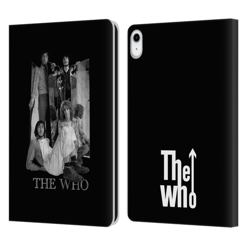 The Who Band Art Mirror Mono Distress Leather Book Wallet Case Cover For Apple iPad 10.9 (2022)
