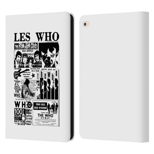 The Who Band Art Les Who Leather Book Wallet Case Cover For Apple iPad Air 2 (2014)