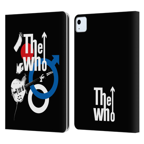 The Who Band Art Maximum R&B Leather Book Wallet Case Cover For Apple iPad Air 2020 / 2022