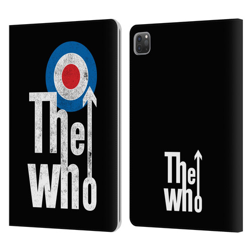 The Who Band Art Classic Target Logo Leather Book Wallet Case Cover For Apple iPad Pro 11 2020 / 2021 / 2022
