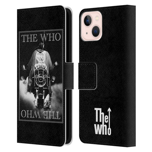 The Who Band Art Quadrophenia Album Leather Book Wallet Case Cover For Apple iPhone 13