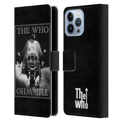 The Who Band Art Quadrophenia Album Leather Book Wallet Case Cover For Apple iPhone 13 Pro Max