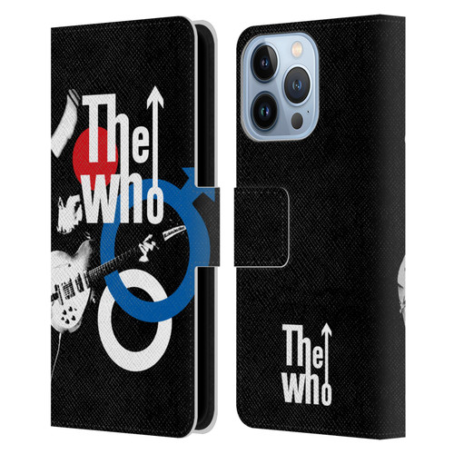 The Who Band Art Maximum R&B Leather Book Wallet Case Cover For Apple iPhone 13 Pro