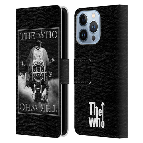 The Who Band Art Quadrophenia Album Leather Book Wallet Case Cover For Apple iPhone 13 Pro
