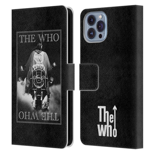 The Who Band Art Quadrophenia Album Leather Book Wallet Case Cover For Apple iPhone 14