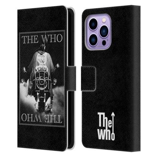 The Who Band Art Quadrophenia Album Leather Book Wallet Case Cover For Apple iPhone 14 Pro Max